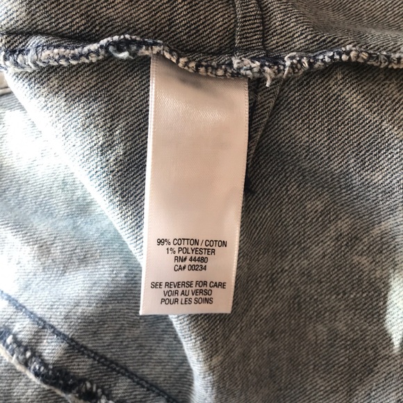 Material Girl Denim Vest Size XL - Picture 5 of 6